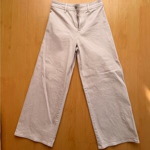 Universal Thread Light Tan Wide-Leg Jeans